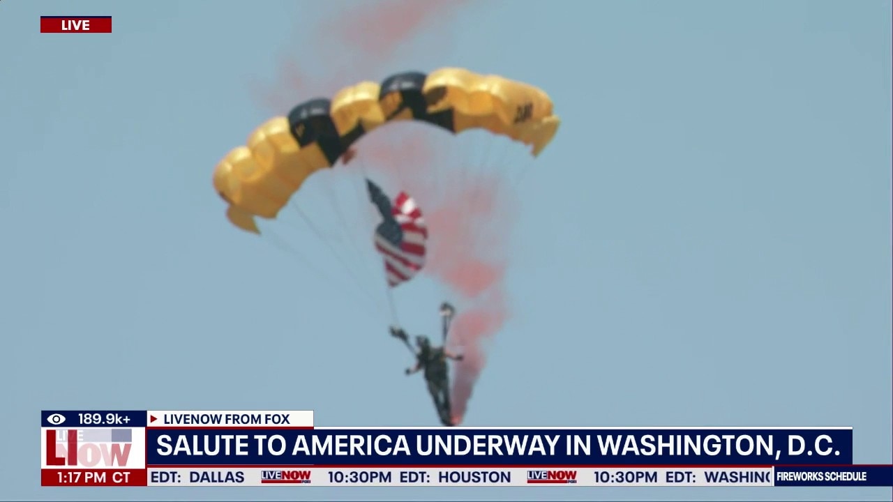 US Coast Guard Flyover for America 250