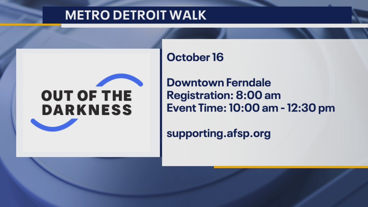 Out of the Darkness Community Walk scheduled for Ferndale Oct. 16