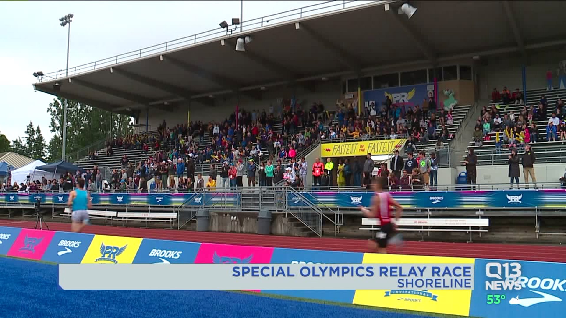 Brooks Running Special Olympic Relay