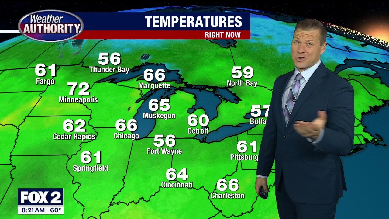 A warmer but not uncomfortable stretch ahead