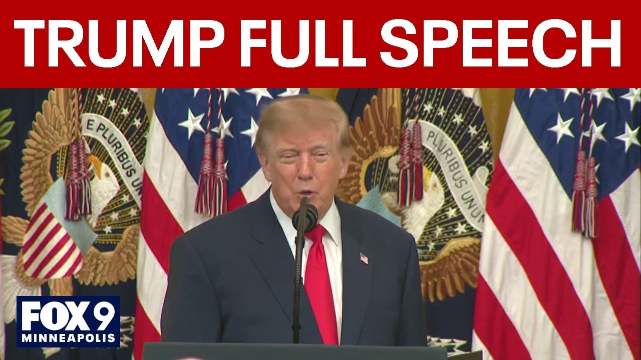 President Trump Columbus Day full speech