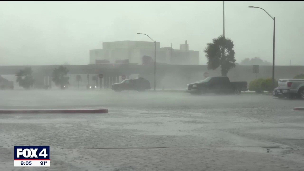 Tropical Storm Edouard makes landfall on Texas coast