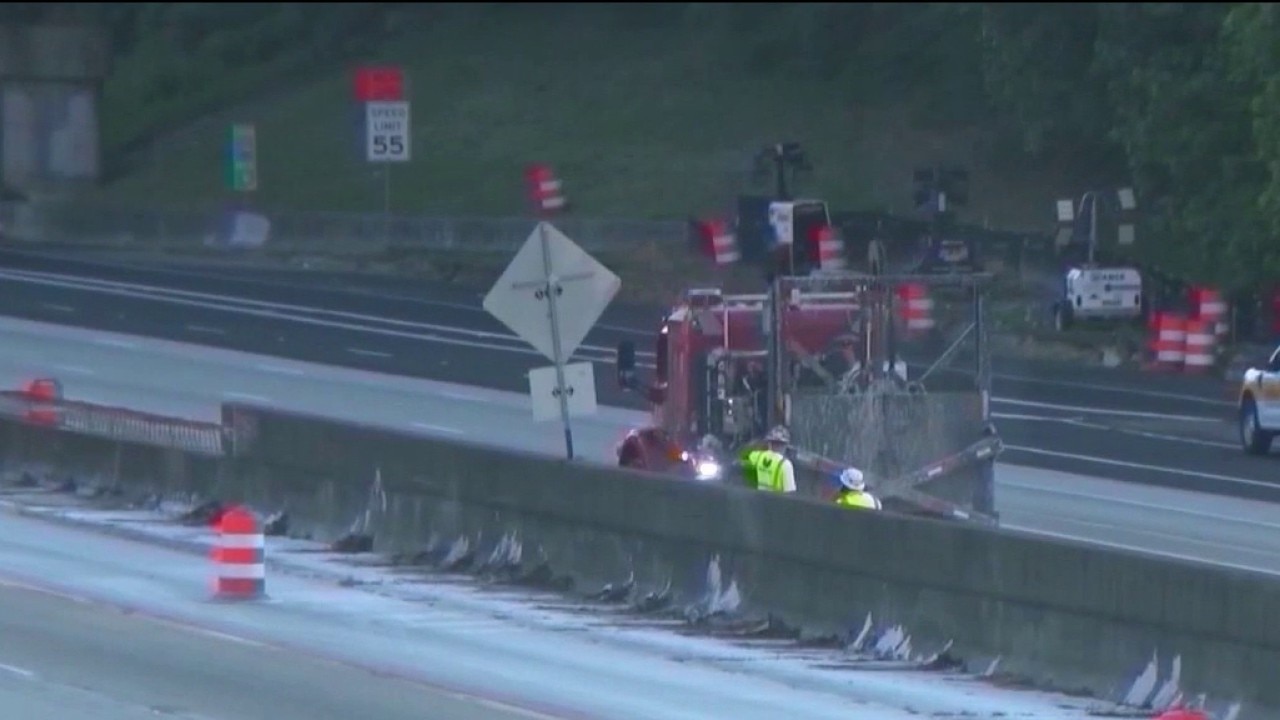 Part of I-285 shutdown for construction