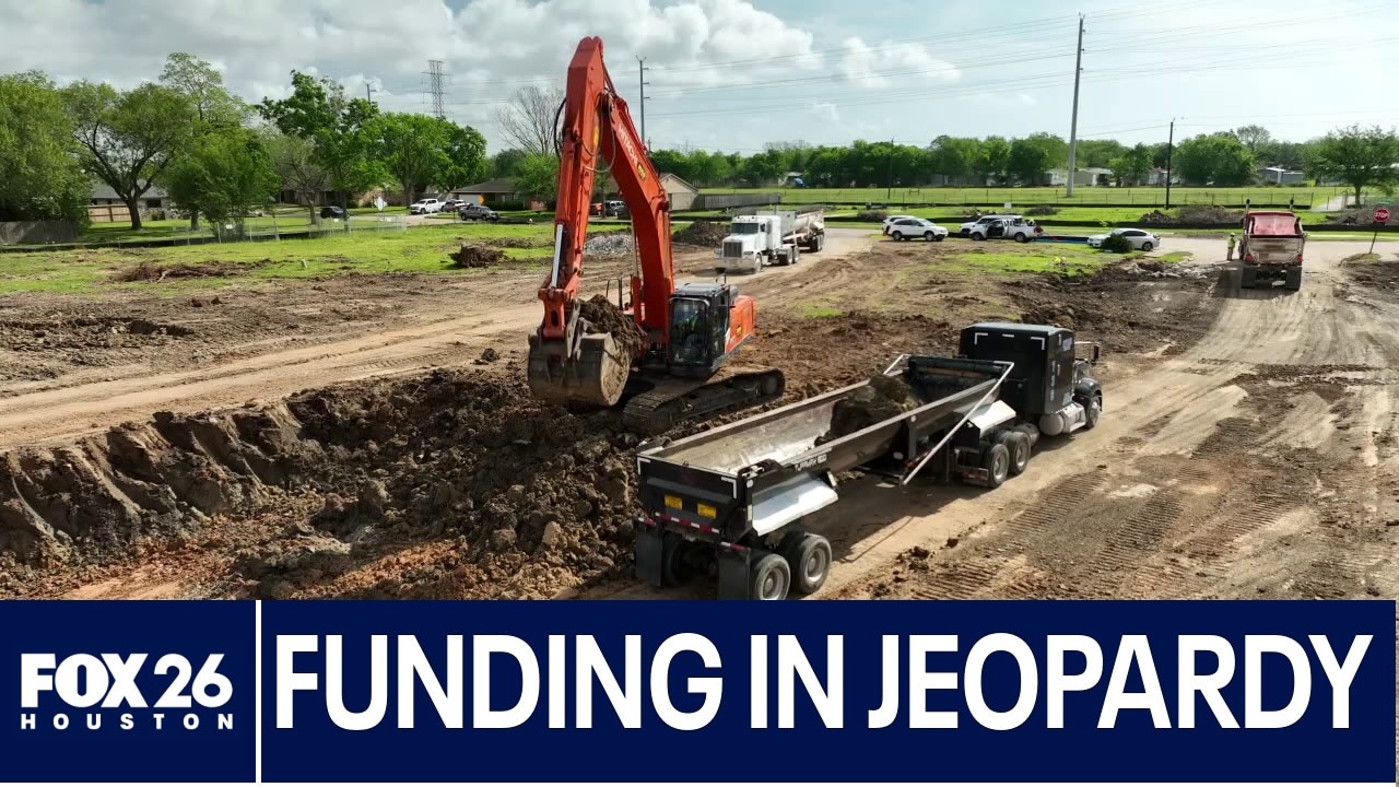 Harris County flood mitigation dollars in jeopardy