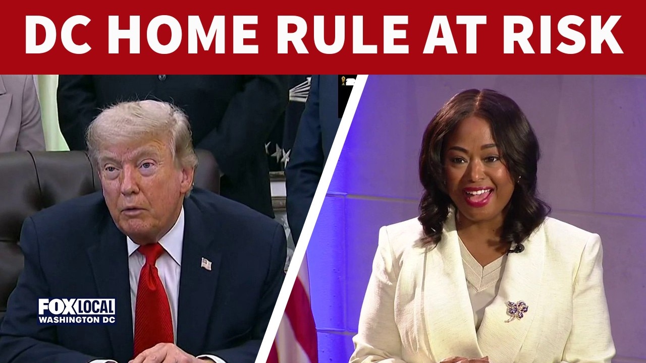 Pres. Trump warns DC home rule is at risk if Lewis George wins