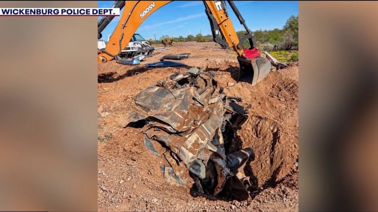 Police uncover stolen car buried underground in Wickenburg 'chop shop' bust