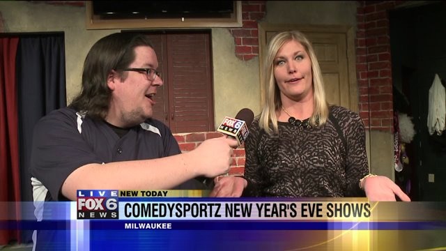 Laura shows she has what it takes to hang with the ComedySportz crew