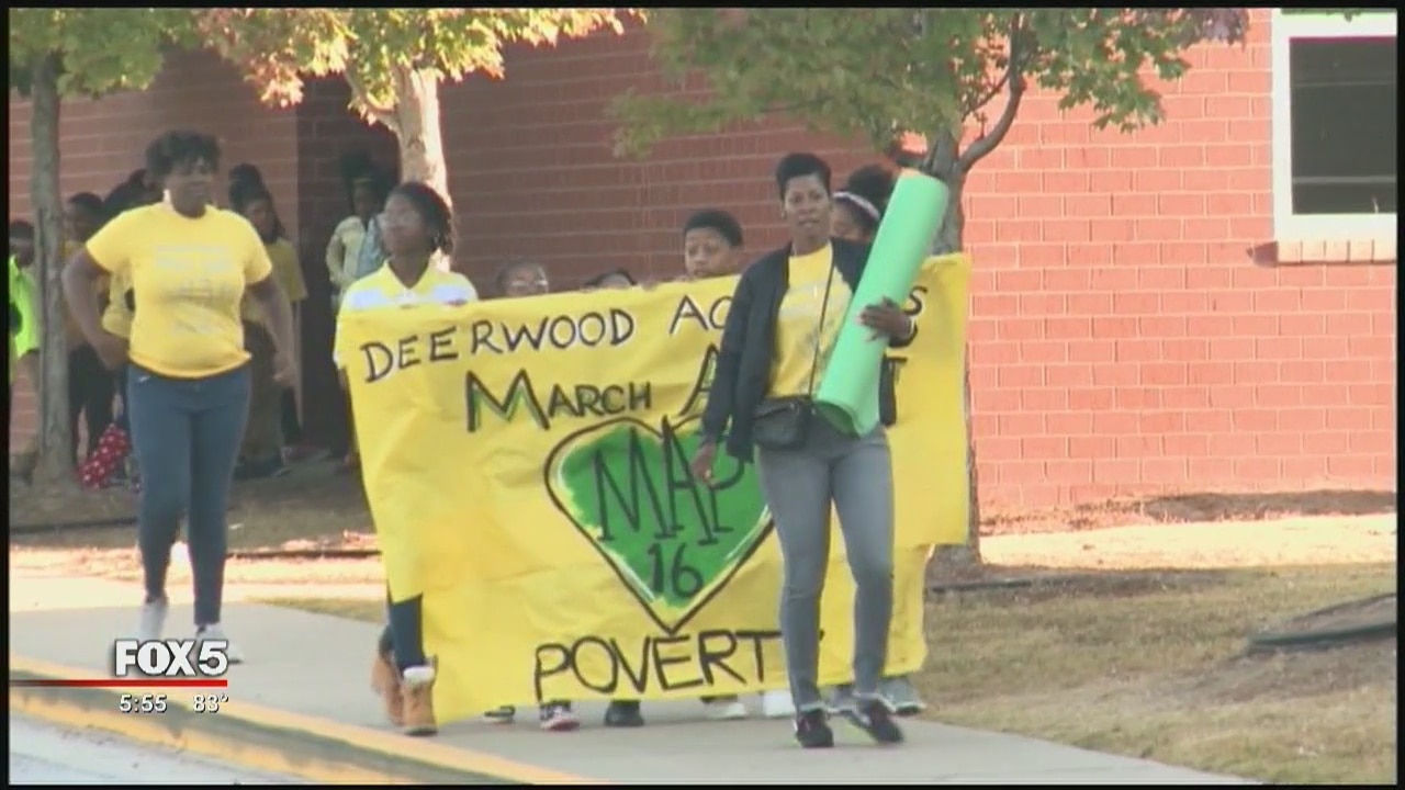 March against poverty