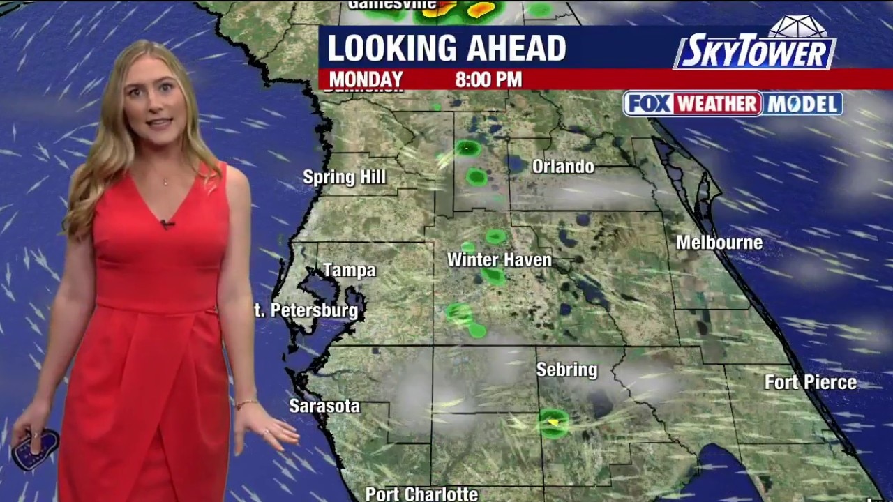 Tampa weather I Monday evening forecast