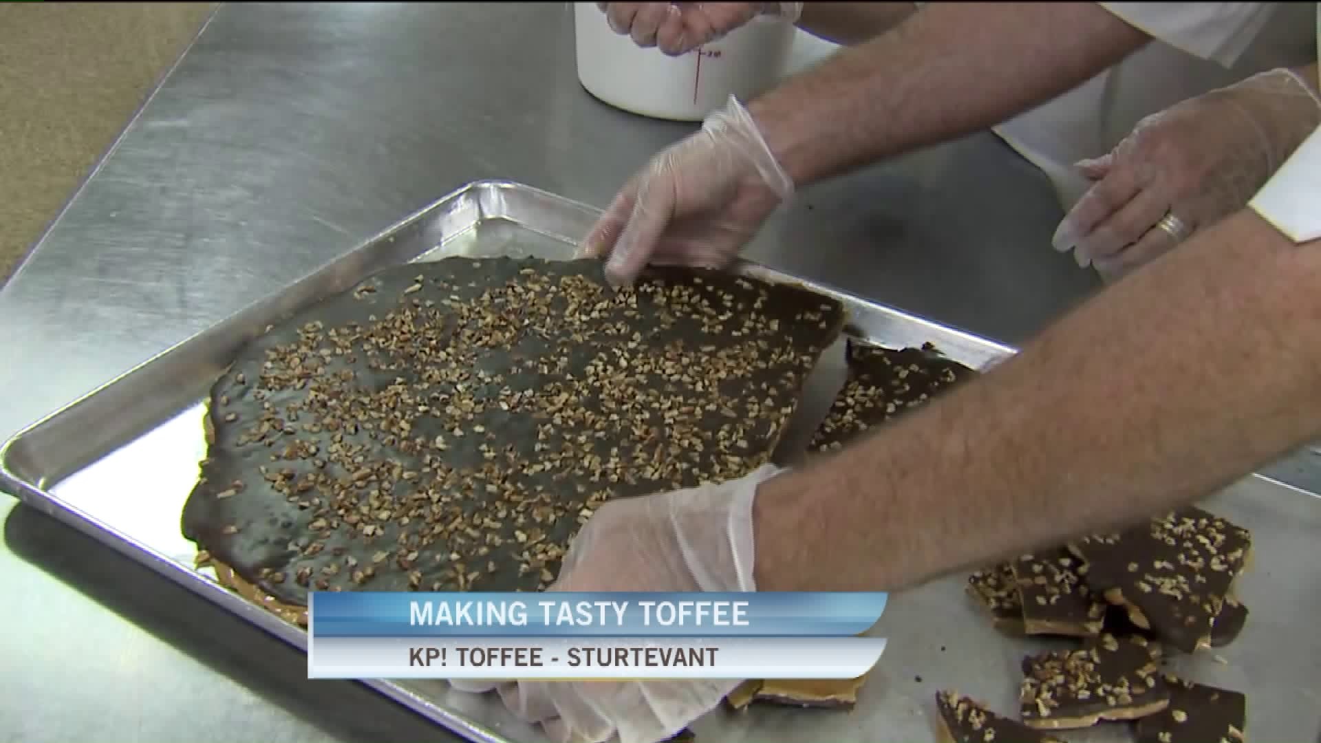 Making tasty toffee