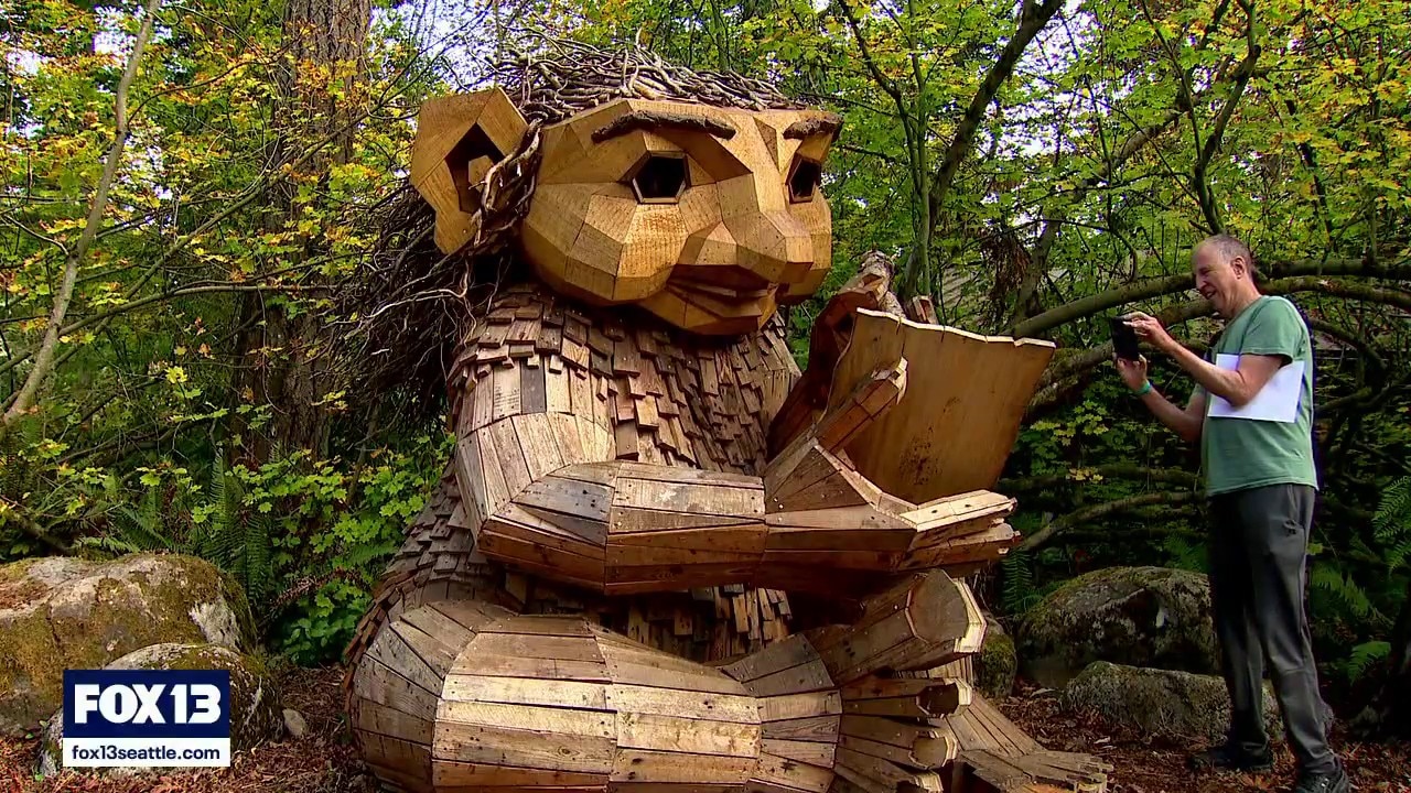 New Thomas Dambo trolls on display at Pierce County parks