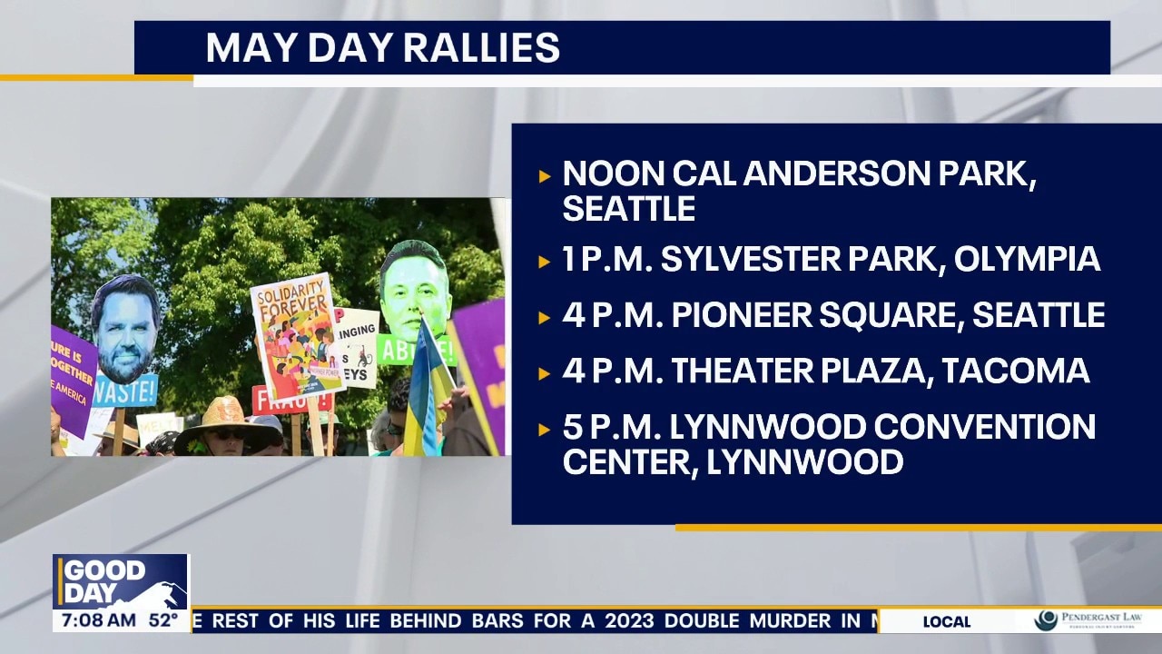 May Day rallies planned in Seattle 