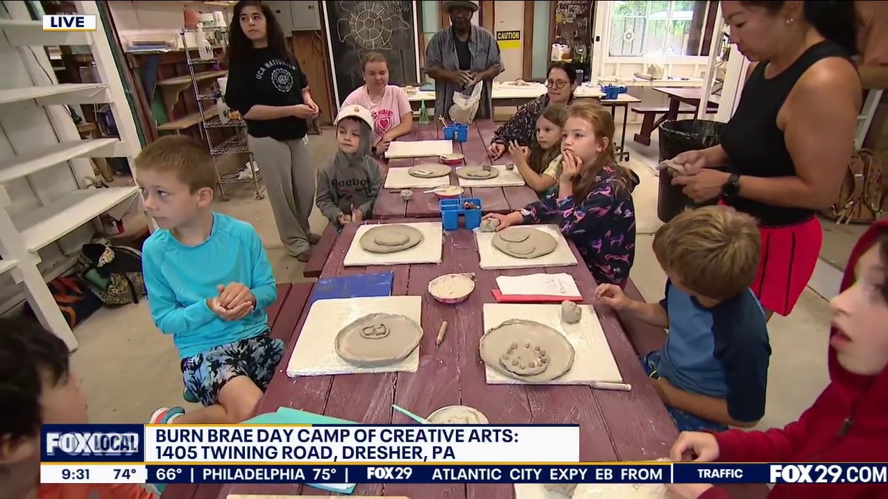 Campers Get Creative at Burn Brae Day Camp