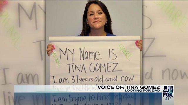 Seattle woman uses Facebook to search for father