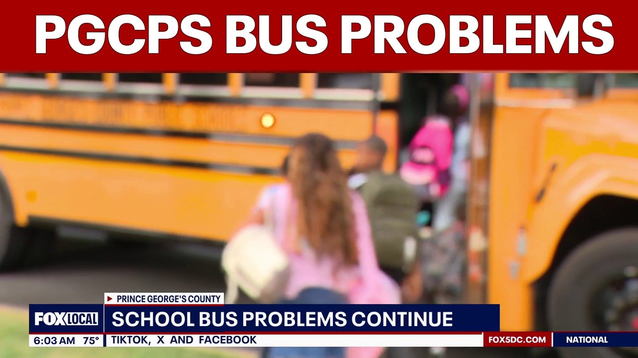 Prince George’s County school bus troubles persist
