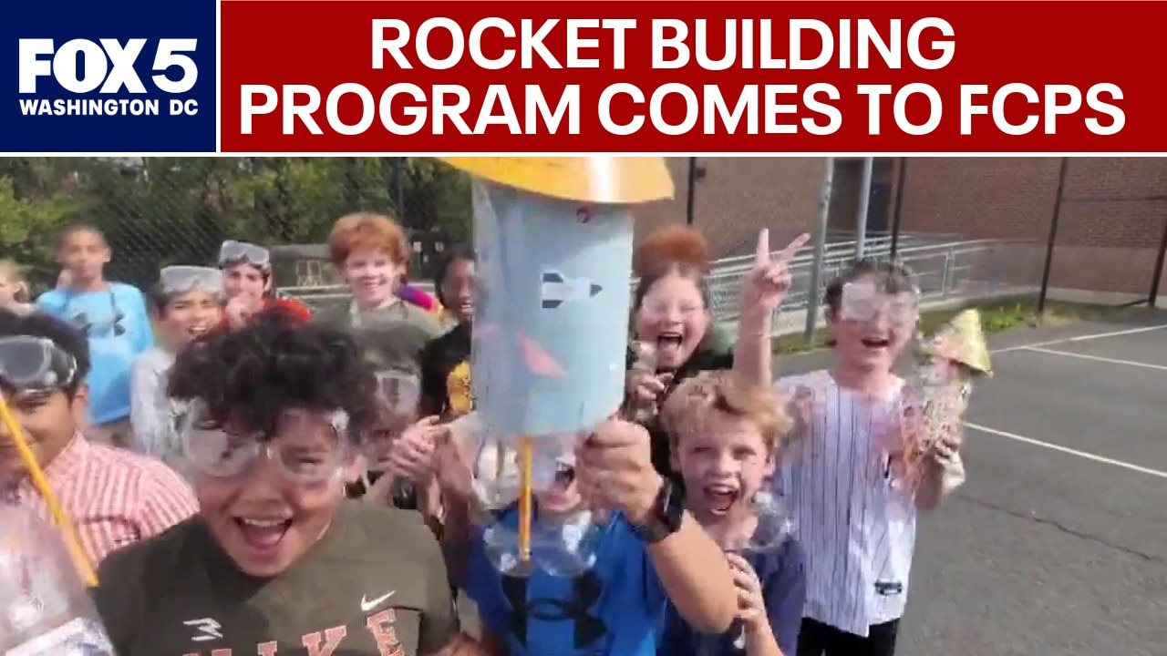 Fairfax County school counts down to new rocket building program