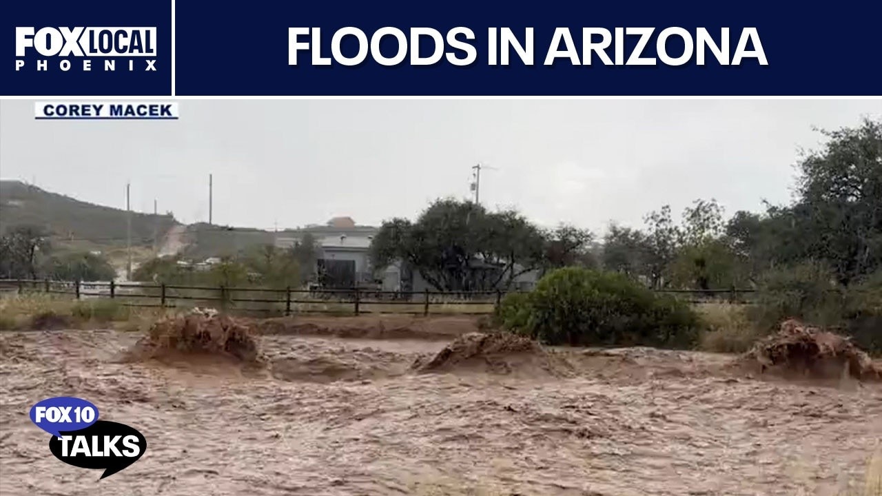 Flash flood warnings, fed raises rates | FOX 10 Phoenix