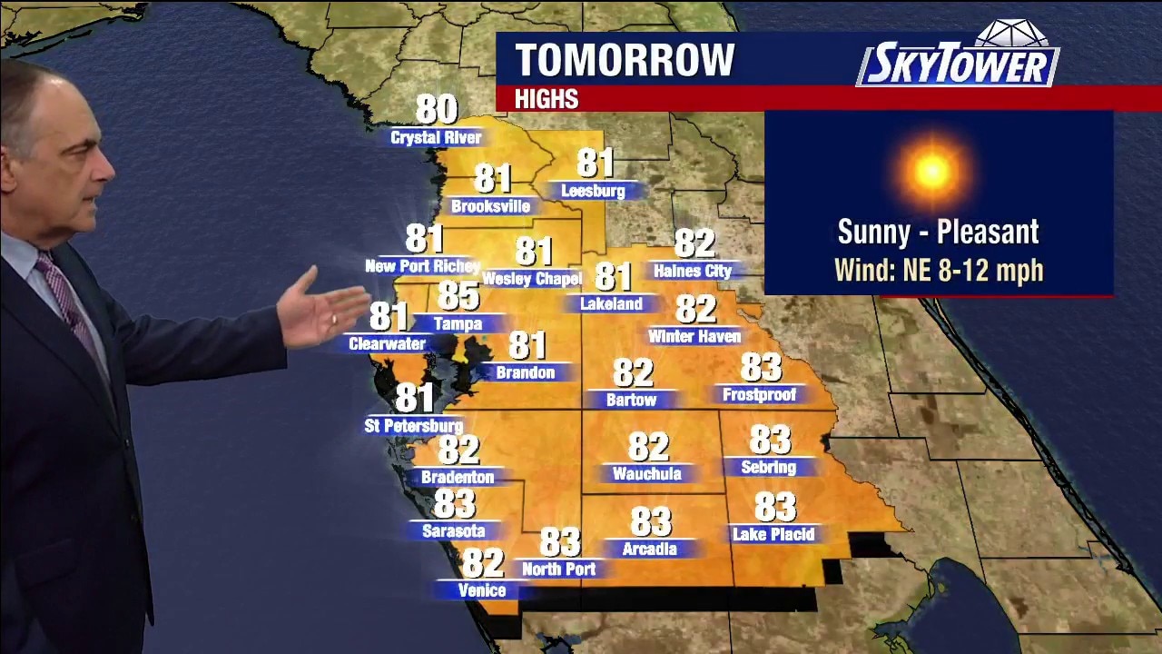 Tampa Weather | Wednesday Evening Forecast
