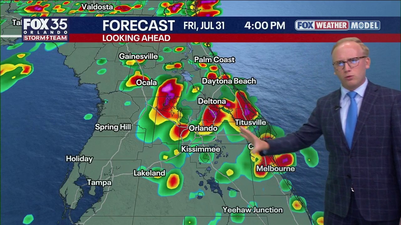 Orlando Weather Forecast: Tracking storms