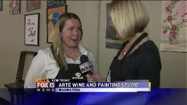 Watch as Laura checks out all the art