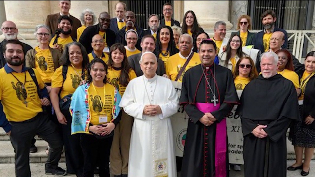Chicago-area Catholics meet with Pope Leo in Rome