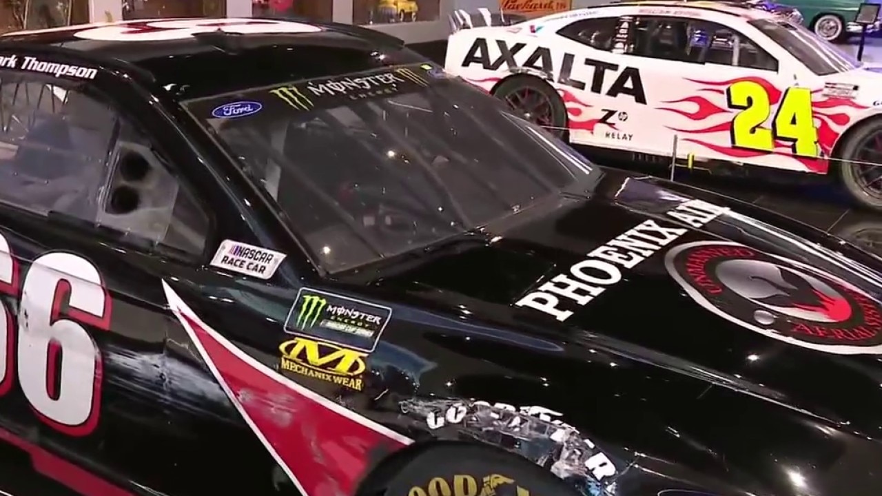 Inside the new NASCAR evolution exhibit at Savoy Museum