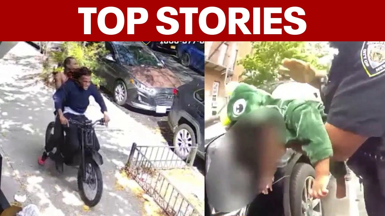 NYPD detective stabbed in attempted robbery; officers save choking baby | TOP STORIES