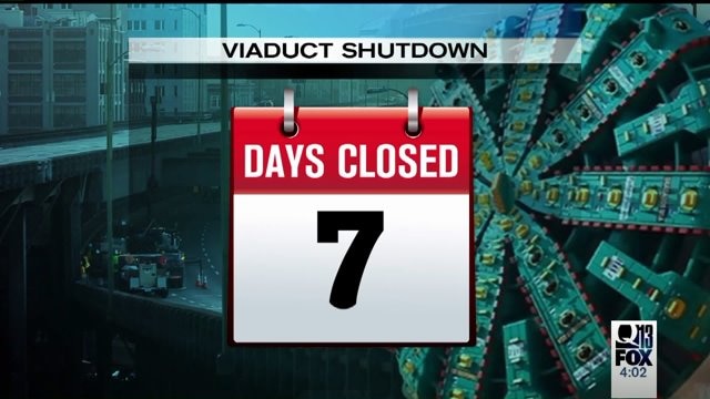 Day 7 of the Viaduct closure