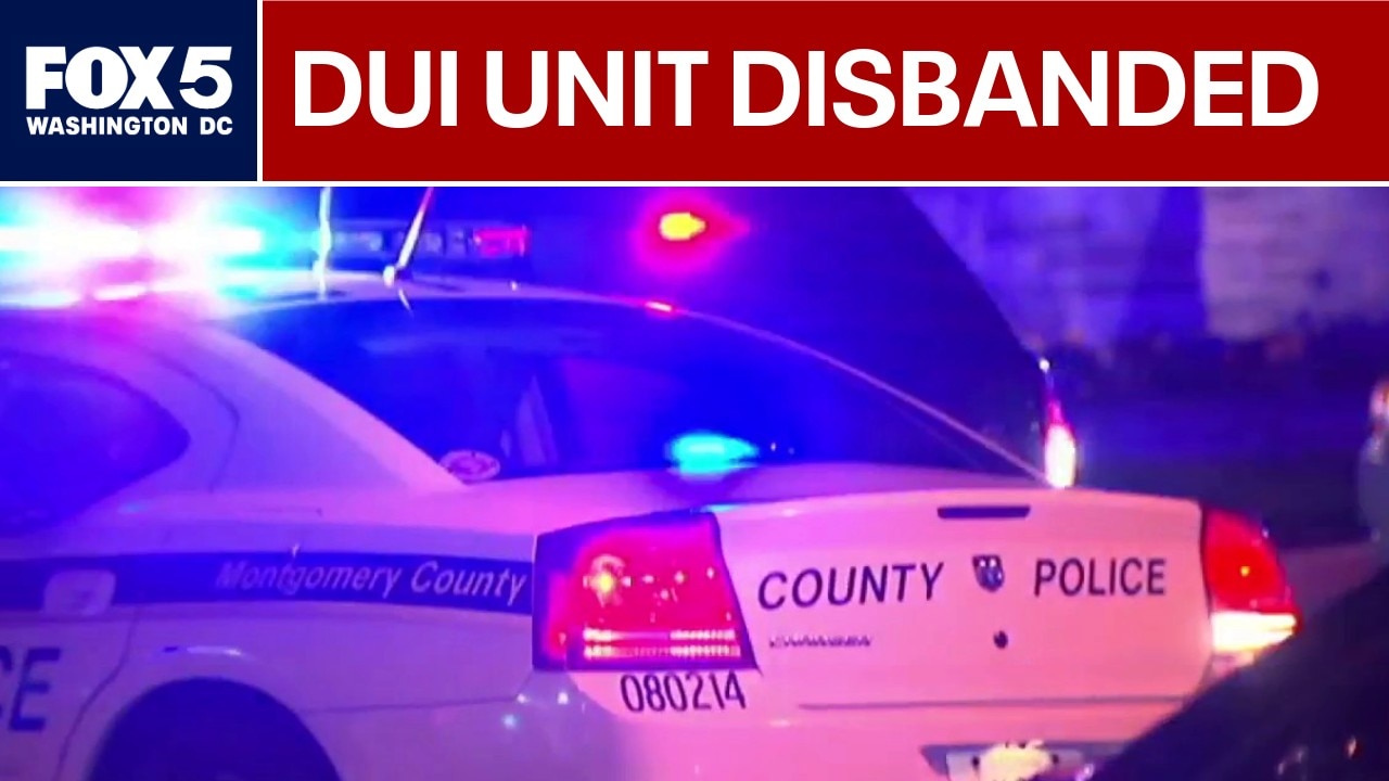 Montgomery County police defend decision to disband DUI unit