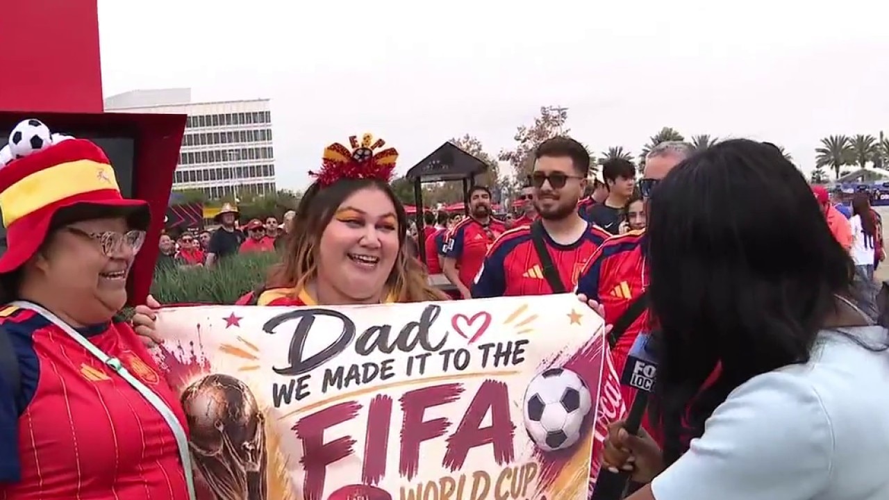 Fans gear up for Spain vs. Austria match at LA Stadium