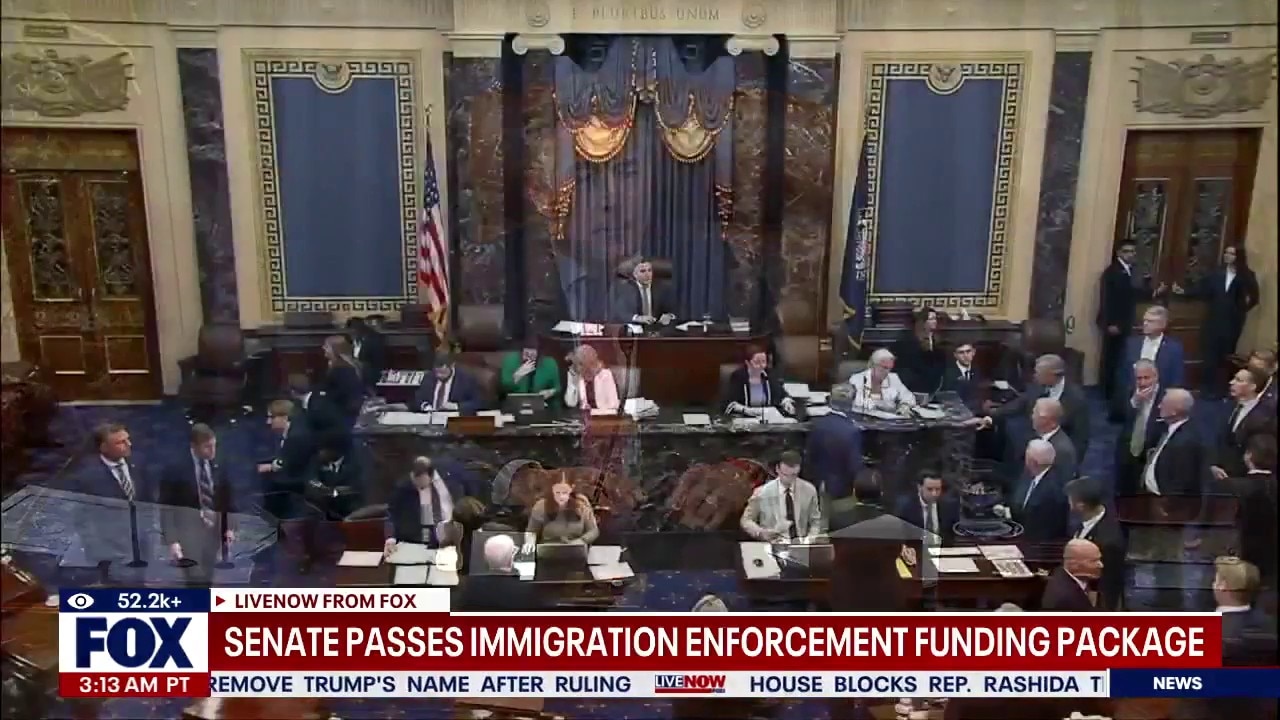 Senate passes ICE enforcement funding package 