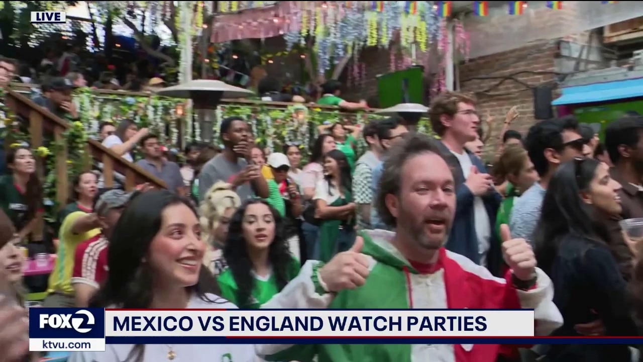 Mexico vs. England World Cup watch party draws huge crowds to San Francisco's Mission