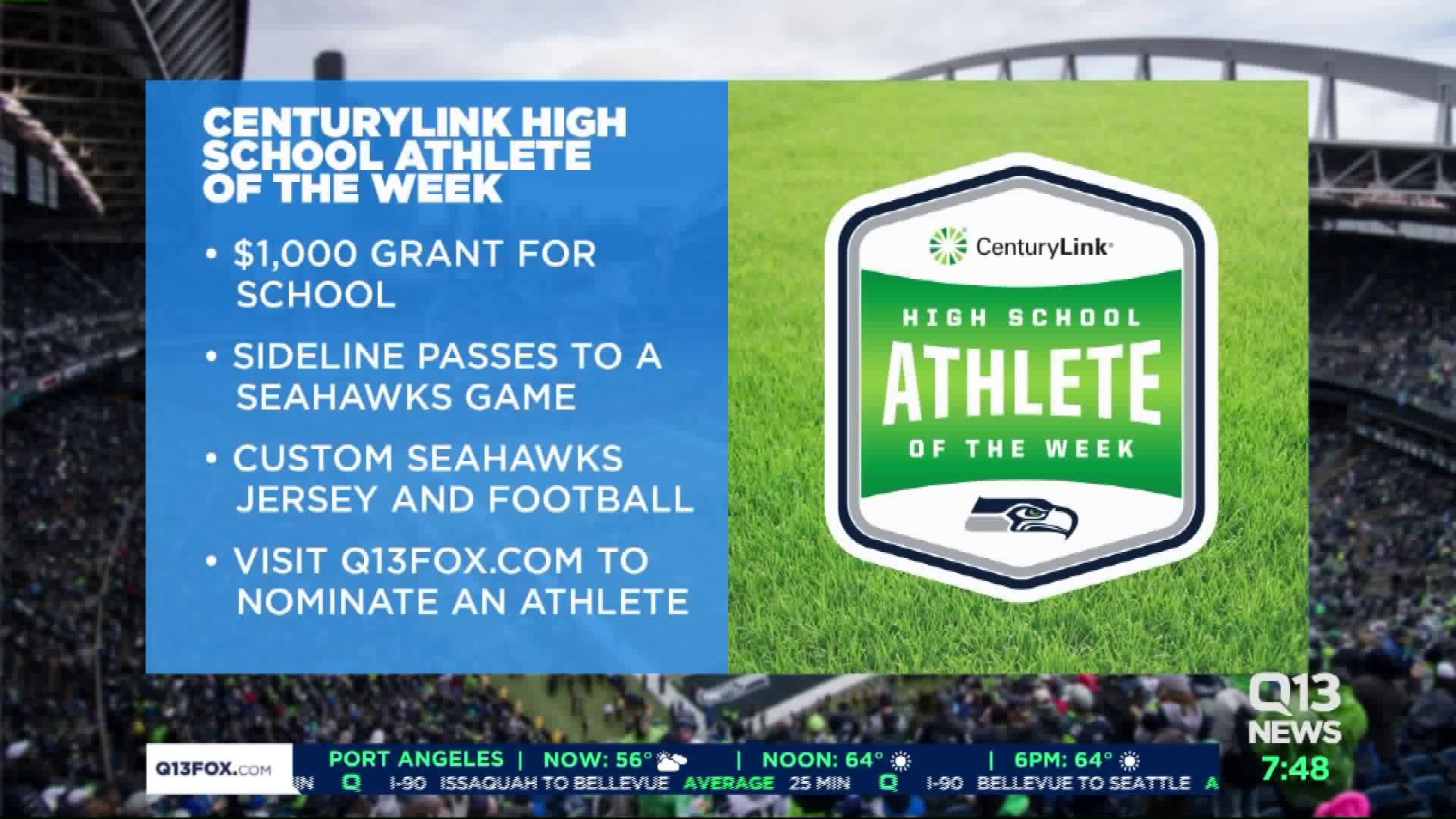 Nominate a high school athlete!