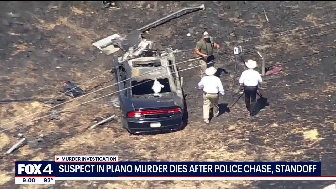 Plano murder suspect dies after police chase, standoff