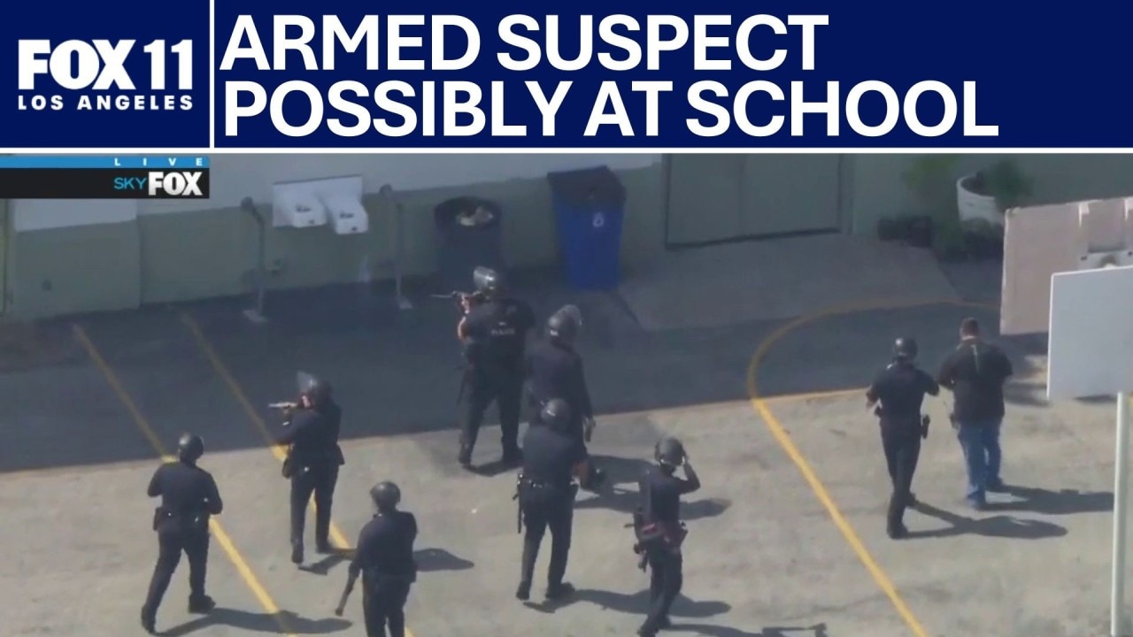 LAPD investigating possible shooting at school