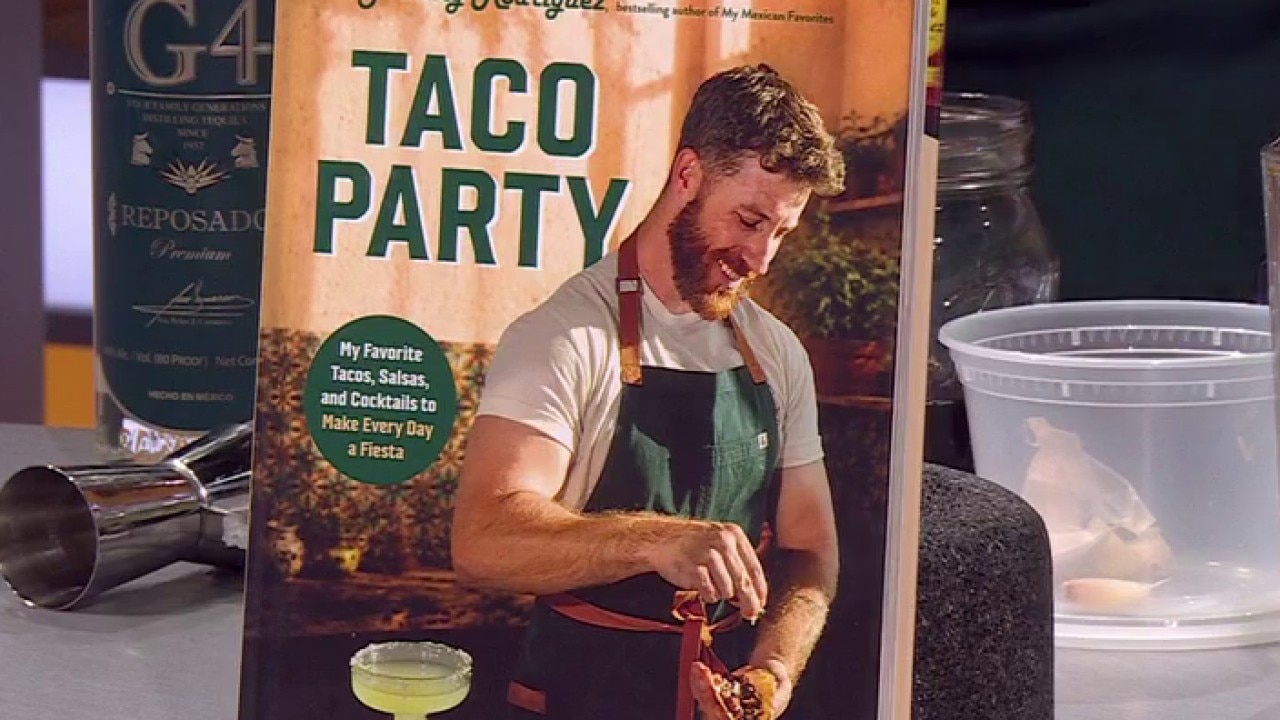 Zachary Rodriguez launches new cookbook "Taco Party"