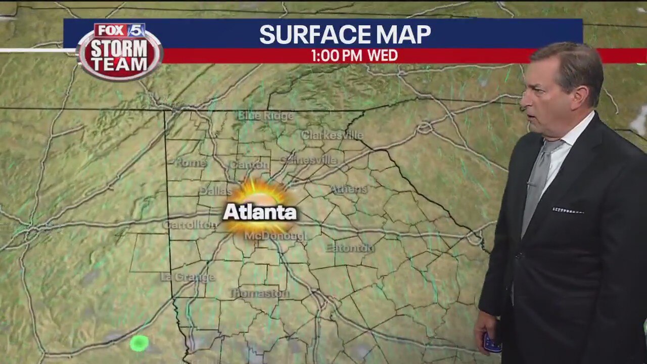Tuesday evening forecast