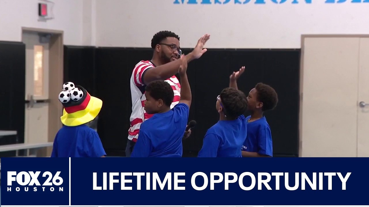 FIFA World Cup 2026: Houston kids escort Germany, Curacao players to match