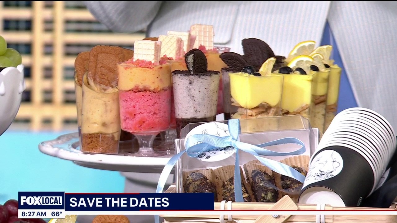 Save The Dates Mobile Dessert Cart Service