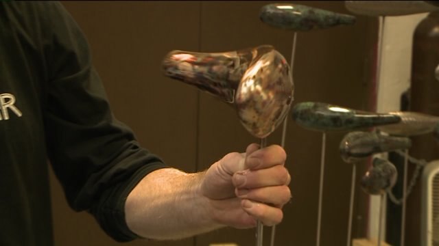 Chip has a blast learning how to make some of items found at Permanent Baggage