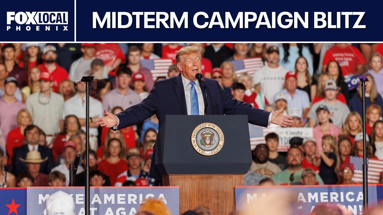 Midterm elections: Trump campaigns in Texas Senate race
