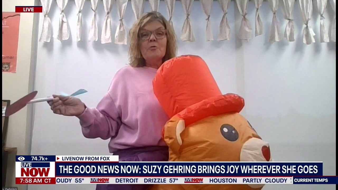 Good News Now: Suzy Gehring brings joy wherever she goes