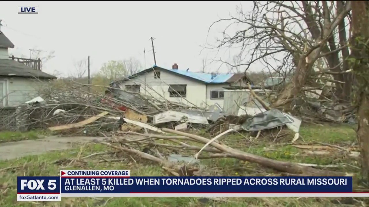 Tornadoes rip across rural Missouri