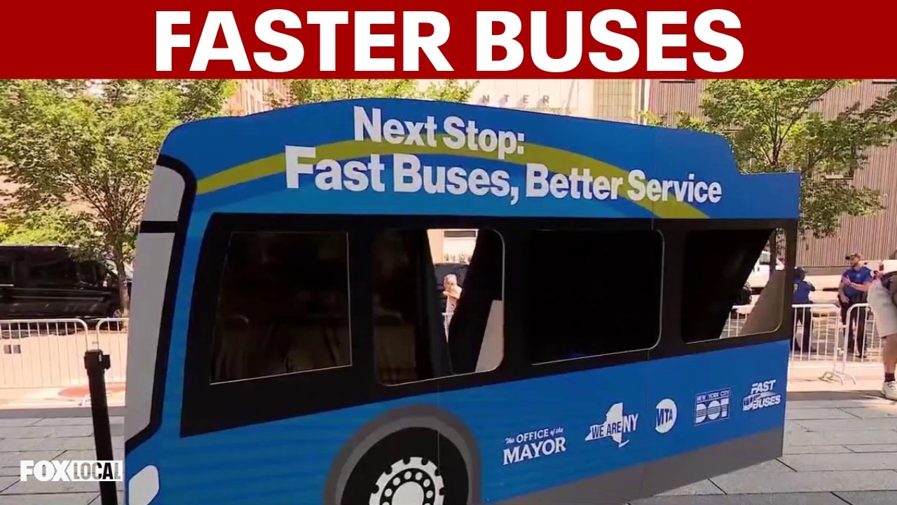 NYC bus plan aims to speed up service across all 5 boroughs