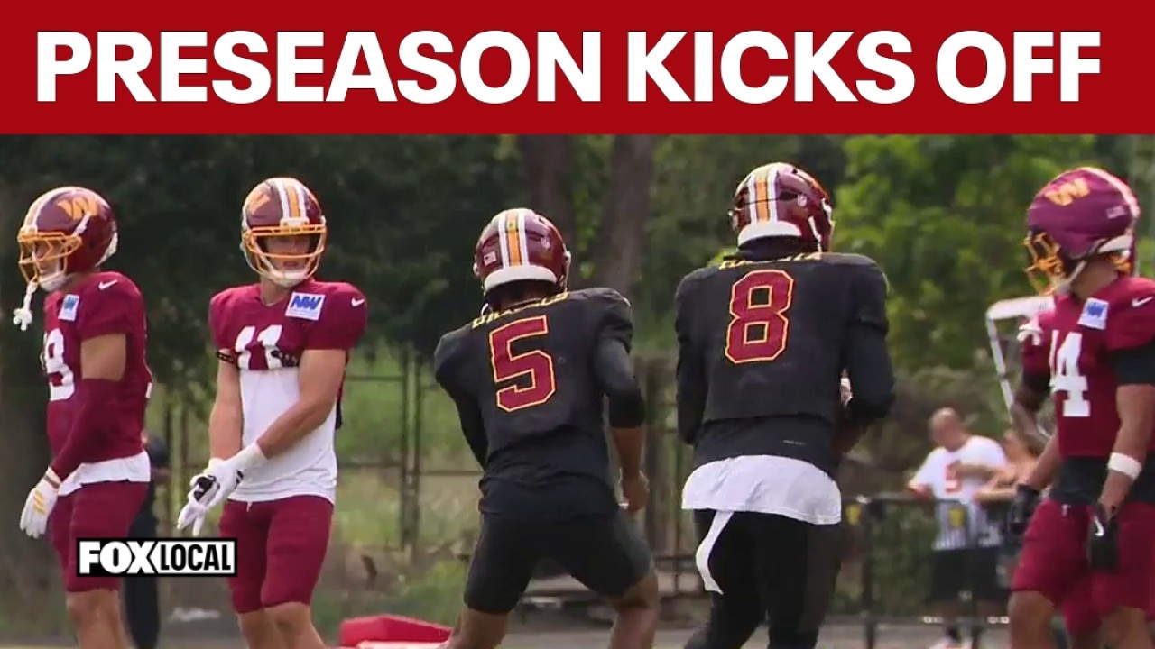 Commanders kick off preseason against Miami Dolphins