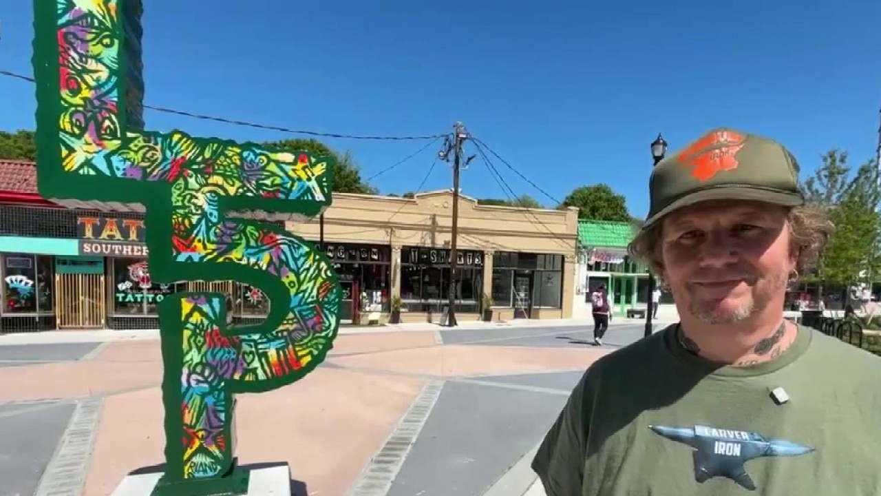 'Pray for ATL' artist unveils new Little 5 Points statue