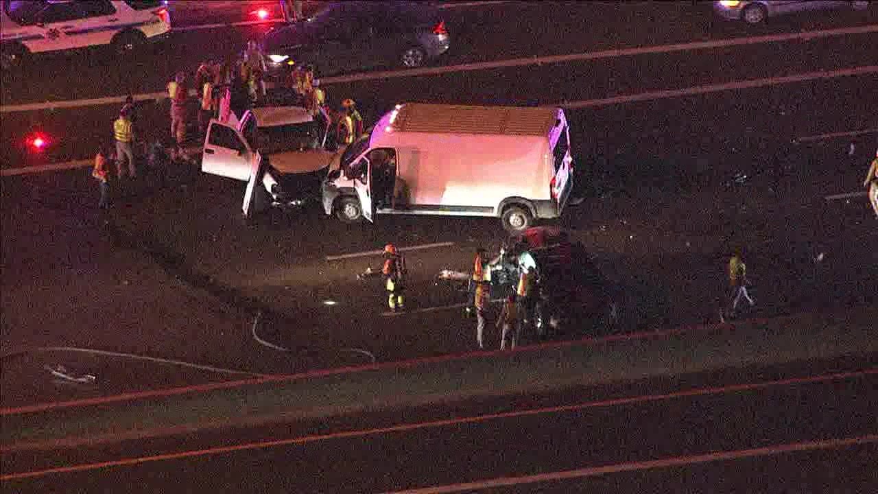 Phoenix Fire: 4 people taken to the hospital following multi-car crash ...