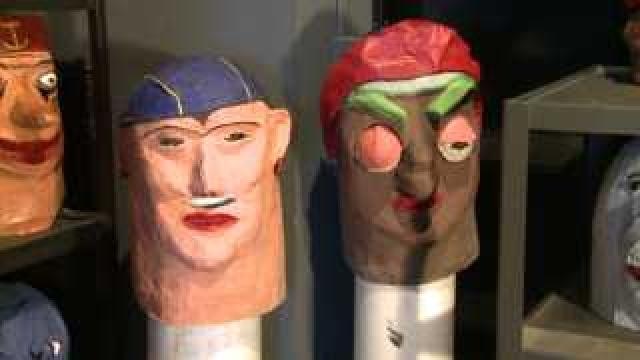 Masks uncovered at Wauwatosa East H.S.