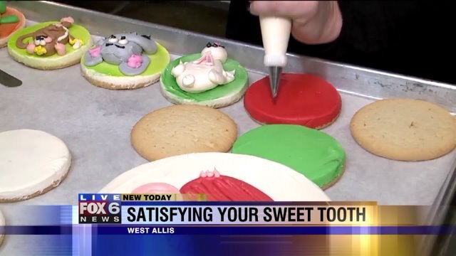 Julie checks out variety of cakes you can enjoy at Grebe`s Bakery