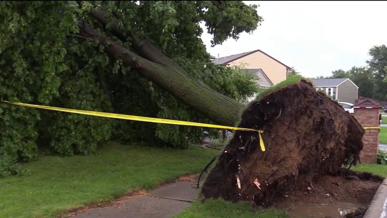 Chicagoland storm damage stretches from suburbs to NW Indiana